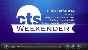 Kathy Buckworth on CTS Weekender